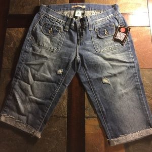 NWT Lucky Cropped/Cut Blue Jeans Tagged
